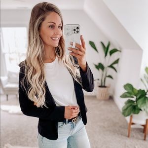 Stretchy Black Blazer